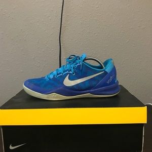 Kobe 8 blue coral